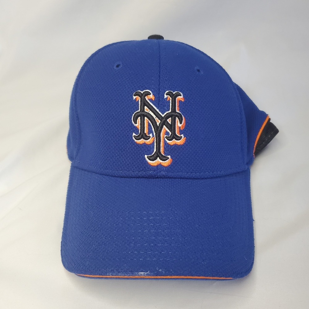 Vintage Era NY New York Mets Hat Stretch Fit 3930 M/L Cap Blue Baseball